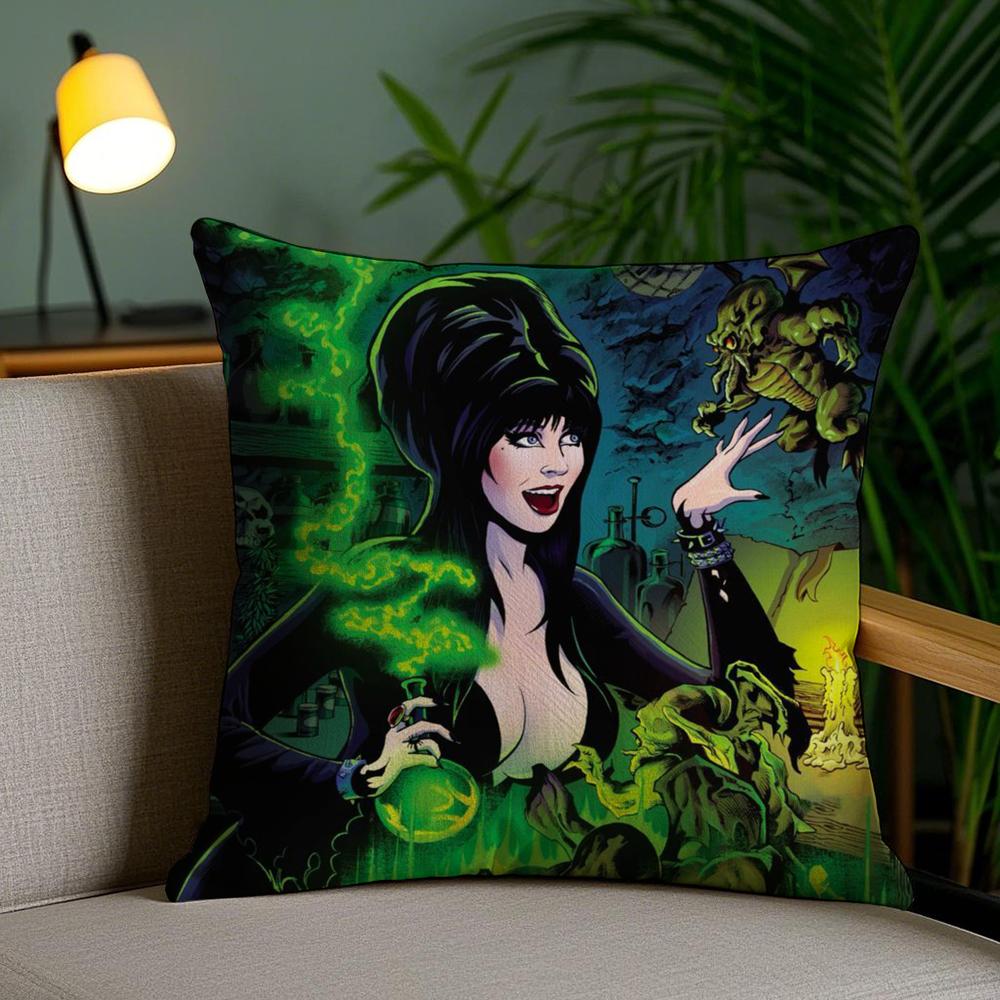 E-Elviras Mistress Dark Cushion Cover Soft Short Plush Double-Sided Printing Home Decor Machine Washable Pillow Case Gift