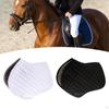 Horse Saddle Pad Dressage Lightweight Riding Protect Thighs Anti Slip Shock Absorbing Sports