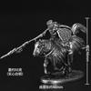Metal Holy Land Guardian Knight Soldier Figurine Miniature Tabletop Game Piece Collectible Home Decor Car Ornament Gift for Men