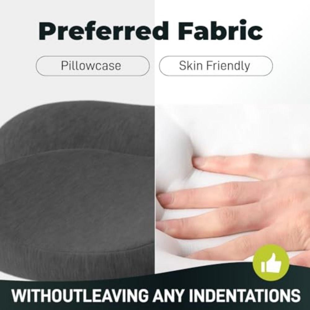Multi-Purpose Neck Support Pillow Memory Foam Sleeping Pillow  For Neck, Back and Lumbar Support