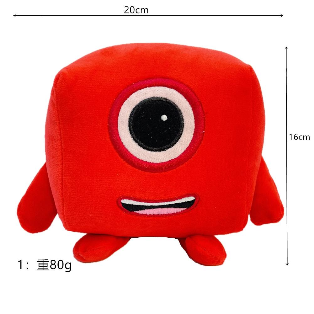 

Cartoon Numberblocks Plush Doll Toy Stuffed Children Educational Number Blocks Toys For Kids 1