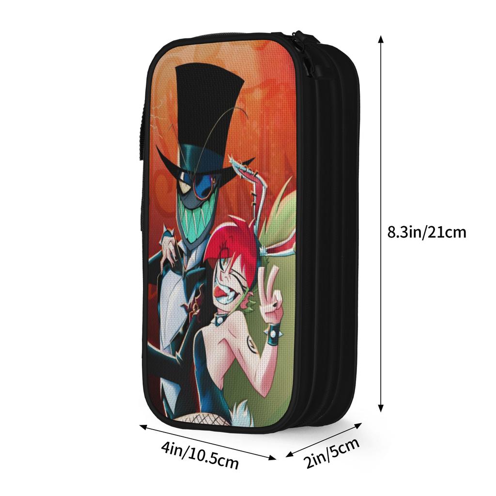 Classic Villainous Comdy Pencil Case  Pencilcases Pen Holder for Girls Boys Big Capacity Bag School Supplies Gifts Stationery