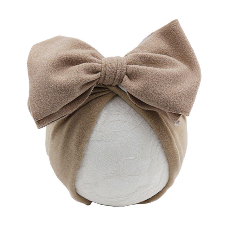 Baby Hat Girls Bows Turban Hat Infant Photography Props Kids Beanie Children Cap