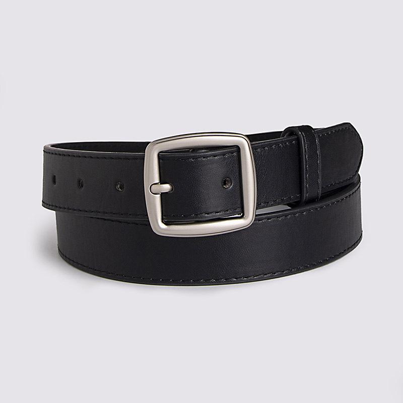 Basic Women's Belt, Fashionable Commuter Pin Buckle Belt, Simple and Versatile PU Imitation Leather Belt, Women's Belt