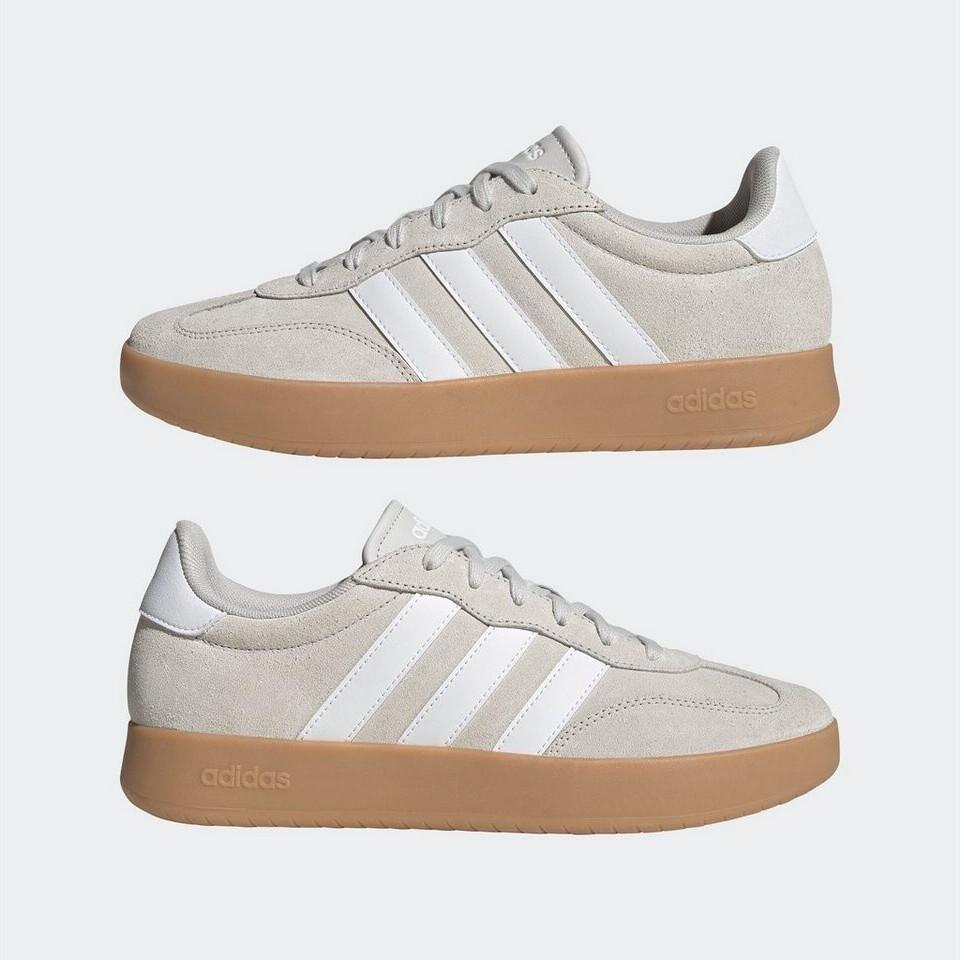 Кроссовки Adidas Barreda серые one/ftwr белые/gum 3