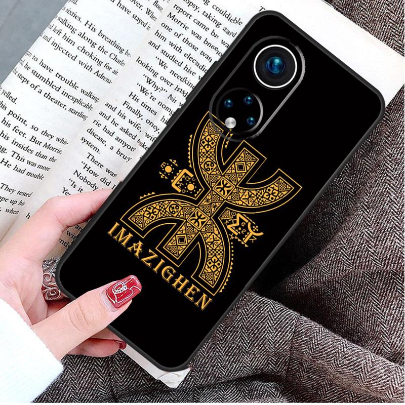 

Чехол с флагом берберов Амазигов для Honor Magic 8 Pro 5 6 7 Lite Honor 400 200 50 70 90 X9d X9c X9b X9a X8b Win RT Чехол Honor X8c