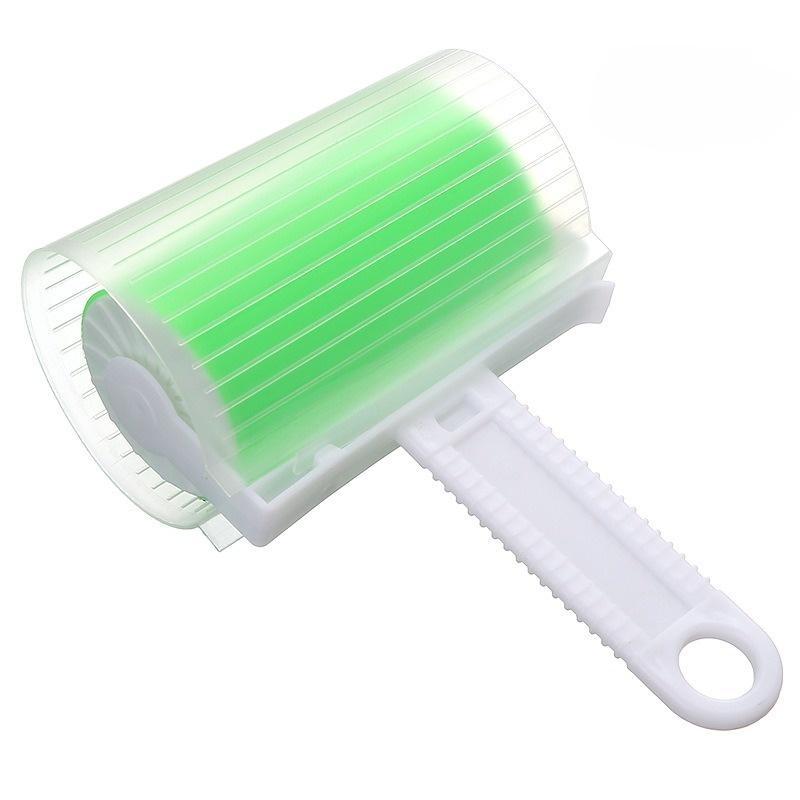 Washable Clothes Hair Sticky Roller Reusable Portable Home Clean Pet Hair Remover Sticky Roller Carpet Bed Sofa Dust Collector