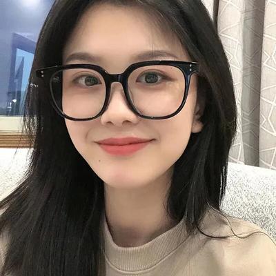 Trendy Oversized Women Myopia Glasses Unisex Anti Blue Light Blocking Ladies Short-sight Eyewear Optical Computer Eyeglasses