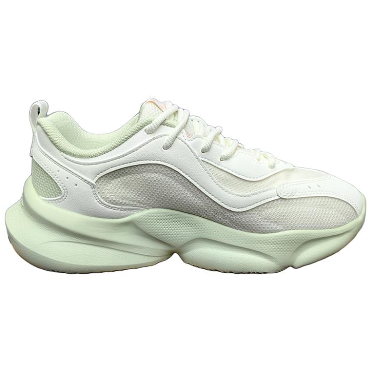 Hongxing Erke Versatile Comfortable Fashion Non-Slip Wear-Resistant Low-Top Casual Shoes Unisex Sneakers Green White 12125202166-009