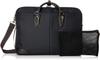 Basis Tokyo PROPS A4 Business Bag, Herringbone, Navy