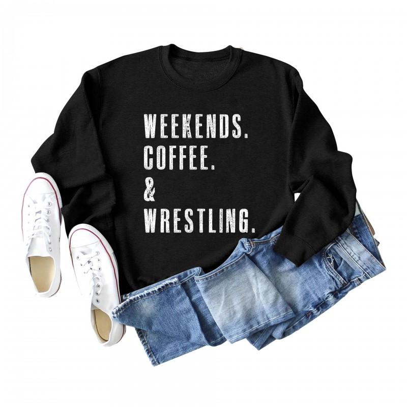 O-Neck Oversized Long Sleeve Hoodie Women - Streetwear Graphic Print Cotton Sweatshirt Winter