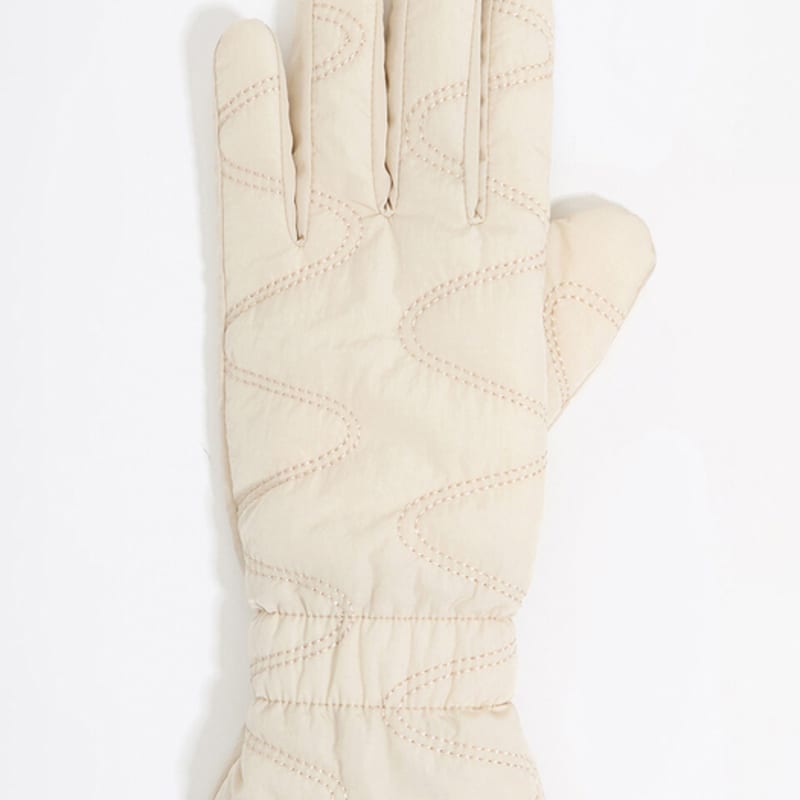 BIMBA Y LOLA Ivory Nylon Gloves B246AIG012IVB