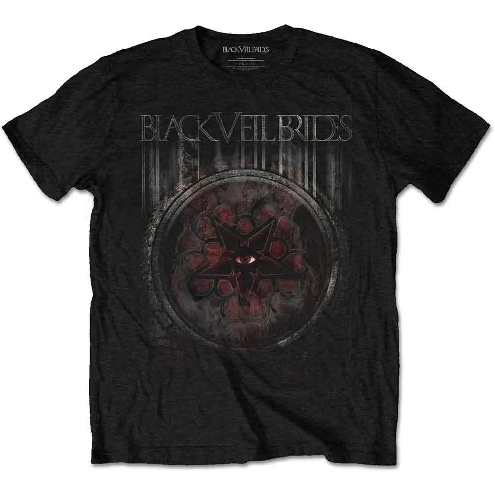 Black Veil Brides Rusted T-Shirt Black New L