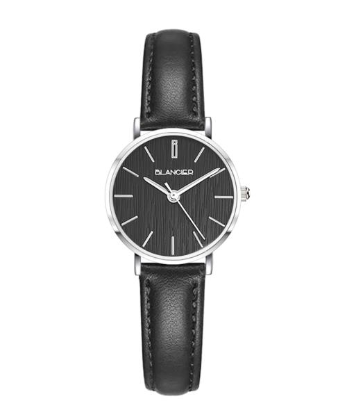 [Blancier] Blancier Noirelle Women s Leather Watch BW0604L-WBBK NONE