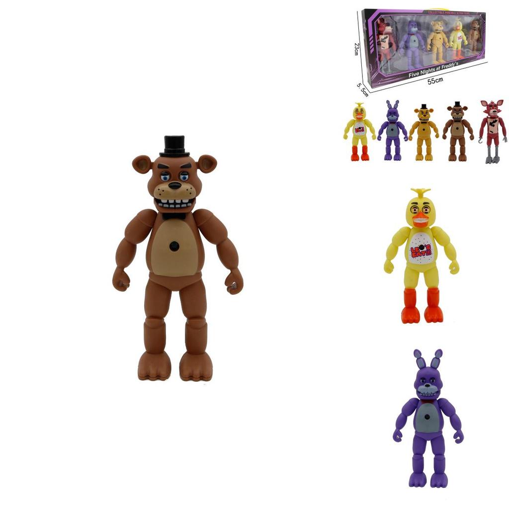 Five Nights At Freddy's Projektor Actionfigur Spielzeugset Sicher Ungiftig Und Für Kinder Ab 3 Jahren Konzipiert