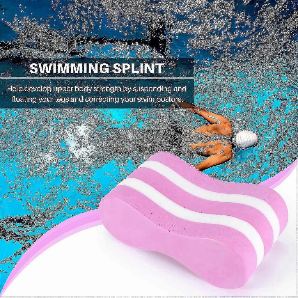 1 Pcs Pull Buoy Pink And White Thicken Foam Pull Float Swim Posture Flotation Device Swimming Train-In stock - Ri