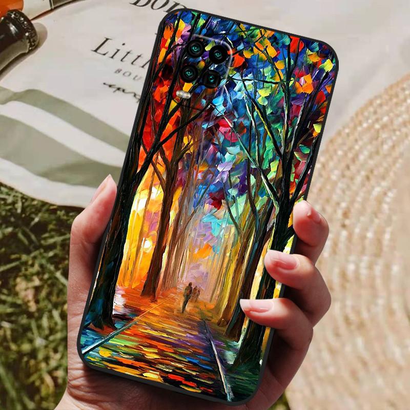 For Xiaomi Mi 10 Lite 5G Case Silicon Back Cover Phone Case for Xiaomi Mi 10 Lite Cases mi10 Lite Soft bumper coque Cool Fundas