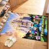 Minecraft 41 Personalized Name Floor Rug Office Rug Suitable for Dining Room Foyer Kitchen Study room Antislip Carpet Decorate Offices