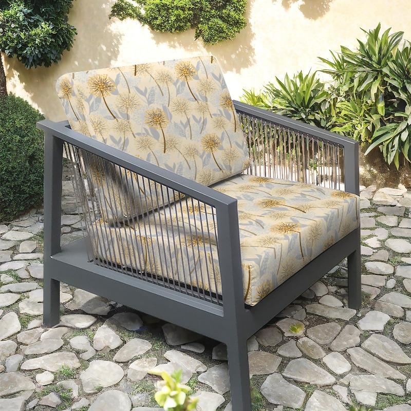 

Outdoor Garden Chair Cushion Cover Elastic All-inclusive Armchair Slipcover Non-Slip Home Decor Single Sofa Protector Case (as the picture,S)