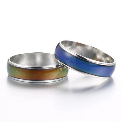 Fashion Creative Color Changing Temperature Change Ring Ornament Ring
