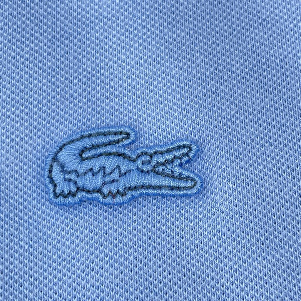 Lacoste Light Blue PH5522L Regular Fit Stretch Pari Polo Shirt tops 3 blueUsed