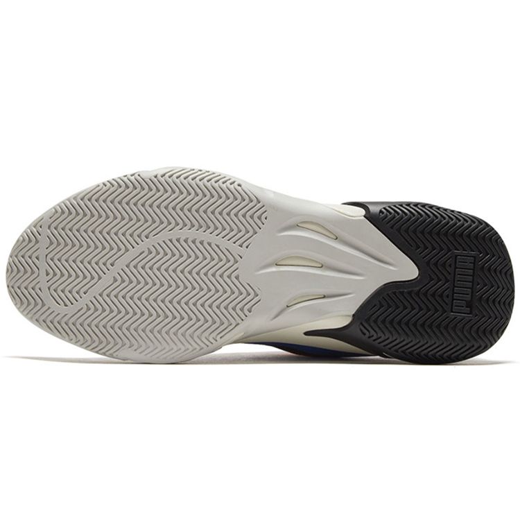 Puma Storm Stitching Leather Casual Low-Top Lifestyle Shoes Unisex sneaker Black 372274-01