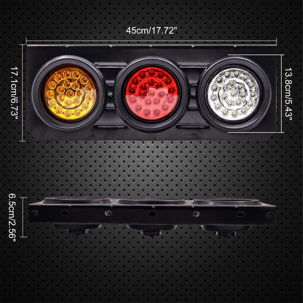 Ygmylandbb LED-Anhängerleuchte 24V LKW-kompatibel mit Blinker