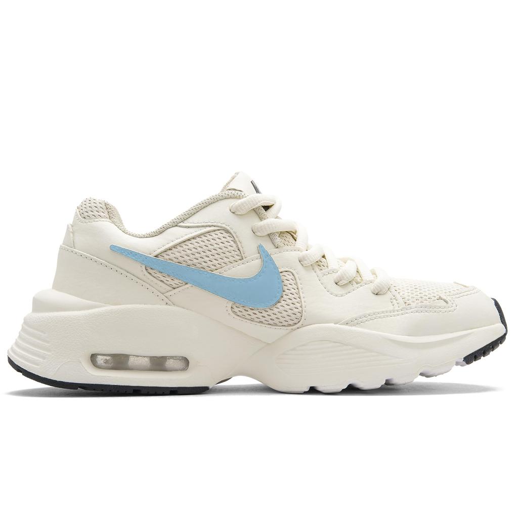 Nike Air Max Fusion Low top Running Shoes Unisex Beige Blue CJ1671-100(Team1102-B)