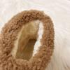 Snow boots new winter velvet thickened outdoor thick-soled snow cotton snow-proof and non-slip