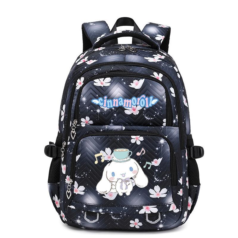 Japanese Cartoon Pattern Printed Backpack, Youth Student Schoolbag, Puppy Pattern Schoolbag, Large Capacity