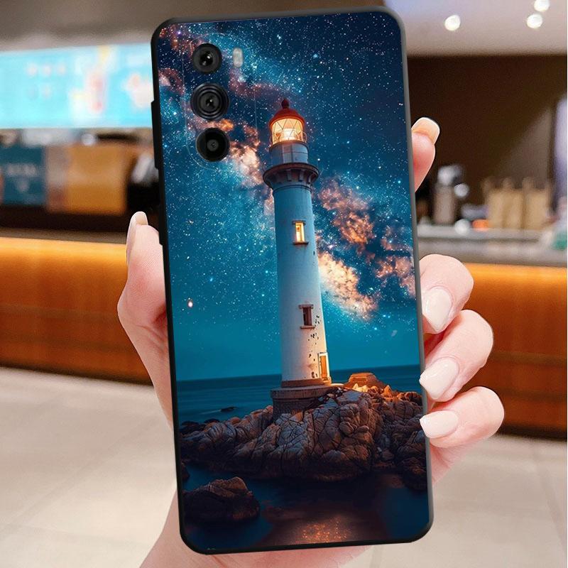 

Phone Case For Motorola Edge 50 40 Pro 60 50 40 30 Ultra Neo Fusion Moto G Play G Stylus G Power G Lighthouse Moto Edge 50 Pro