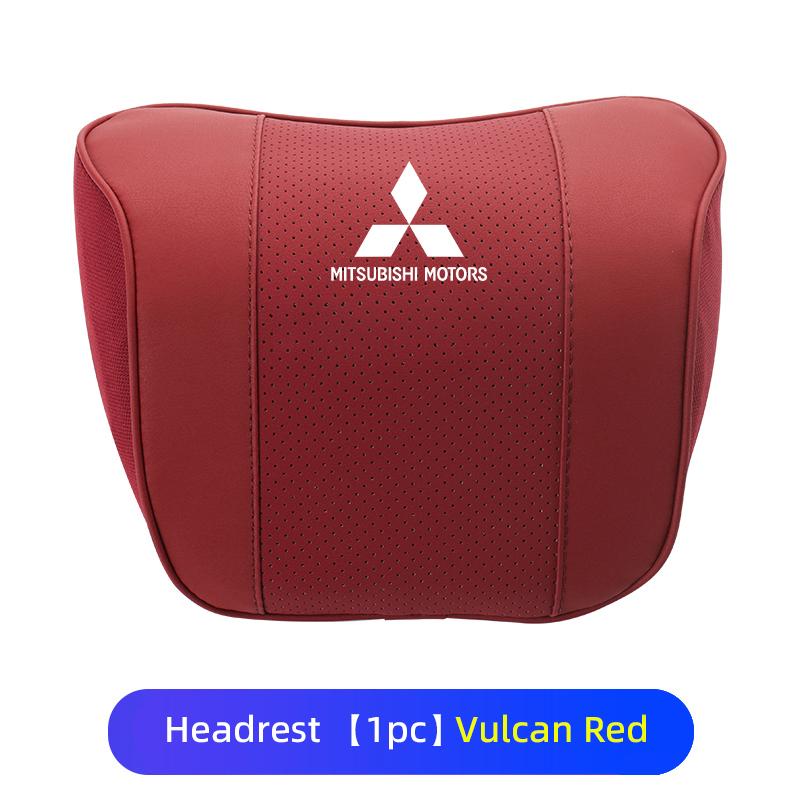 

Car Styling Universal Neck Pillow Waist Support Pad Headrest Auto Accessories For Mitsubishi Outlander Lancer Cross Colt Xpander