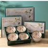 Xiaoyueya Camellia Ceramic Bowl Gift Set