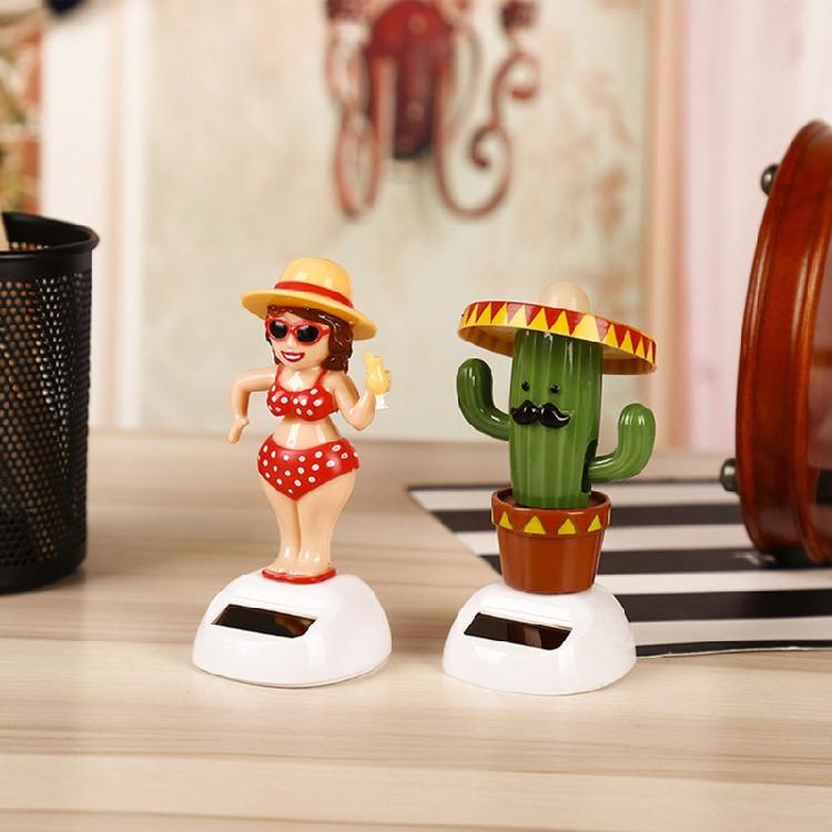 Little Bobbleheads Ornaments Display Widgets Dashboard Desk Home for Families