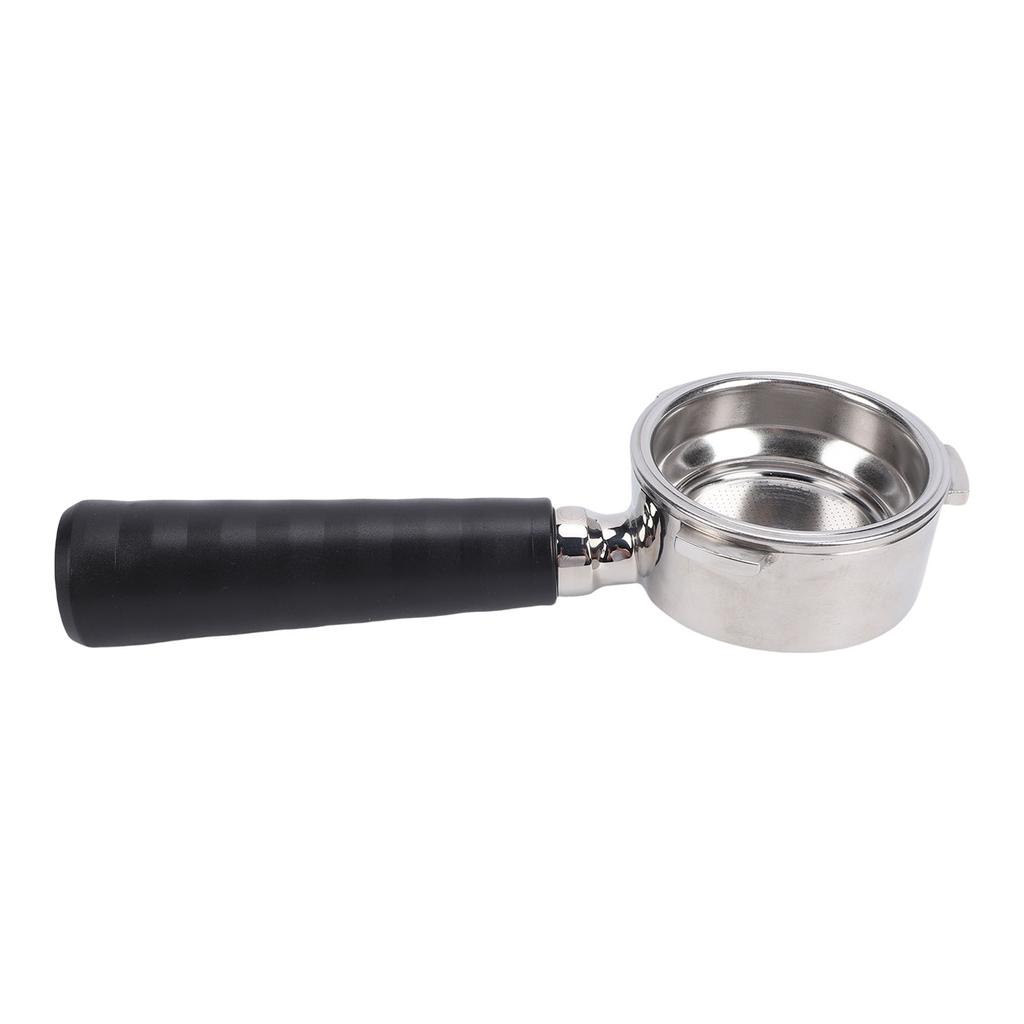 58mm Bottomless Portafilter Fit for Barsetto Coffee Maker Stainless Steel 3 Ears Coffee Portafilter with Filter Basket