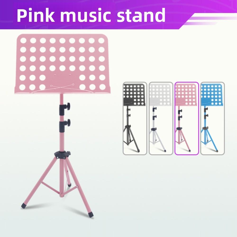 Retractable Sheet Music Stand Portable Music Score Tripod Stand Music Stand Book Holder  Concert