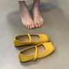 French Gypsy Flat-soled Single Shoes Women's 2025 New Niche Design Sense Square Head Soft Sole Mary Jane Shoes