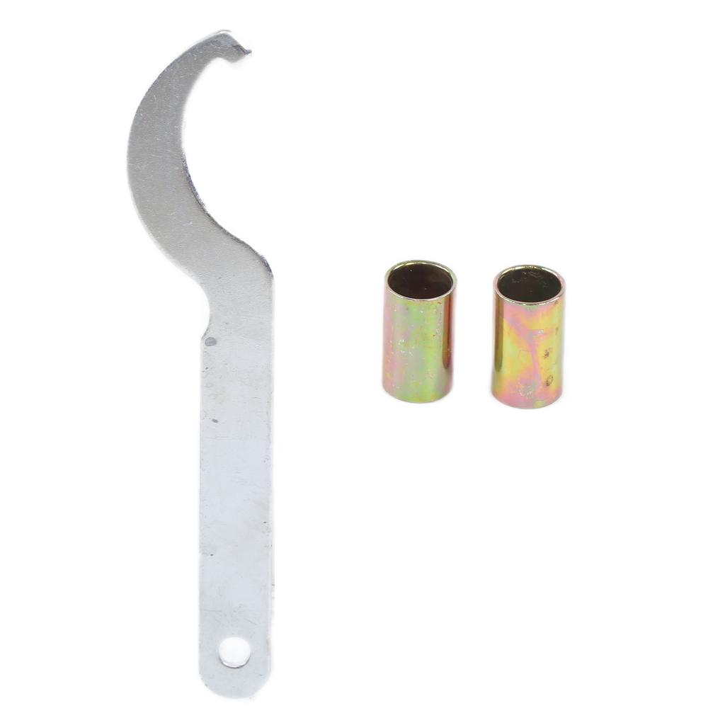 Pair 340mm Motorcycle Shock Absorber Rear Suspension Spring Universal for ATV SUVYellow