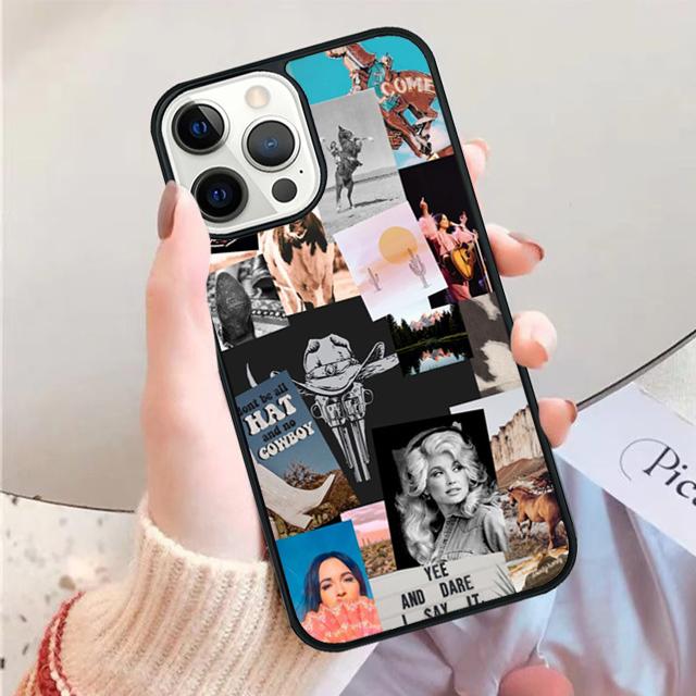 Western Cowgirl Cowboy Boho Aesthetic Phone Case Cover For iPhone 17 Air 15 16 14 Plus 11 12 13 Pro Max Apple max