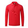 Custom Embroidered Long Sleeve Polo Shirt with Logo