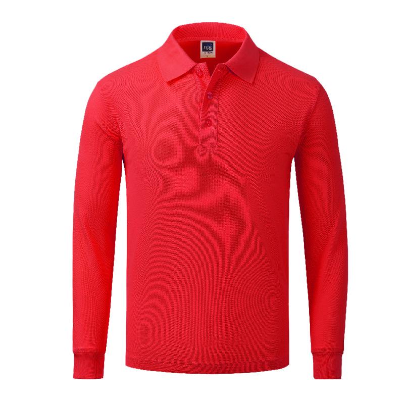 Custom Embroidered Long Sleeve Polo Shirt with Logo