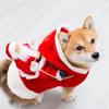 Santa Claus Riding Horse Dog Costume – Festive Pet Christmas Outfit