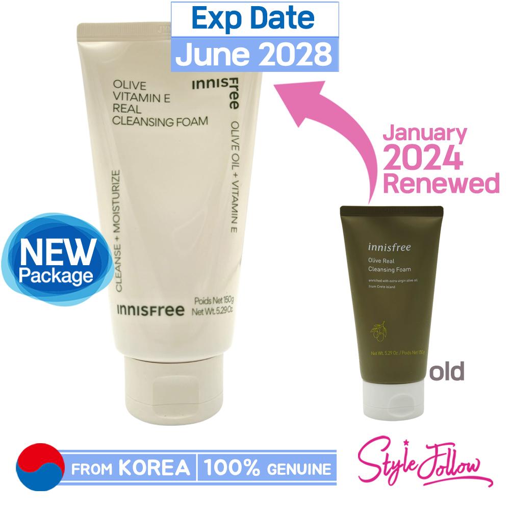 Innisfree Olive Vitamin E Real Cleansing Foam 150g