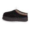 Women's KELARA Suede Effect Leather Lined Slippers with Ankle Trim