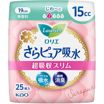 Laurier Sarapure Super Absorbent Slim 15cc 25sheets Sara Pure Light Incontinence Please Replace It As Needed. Sara Pure