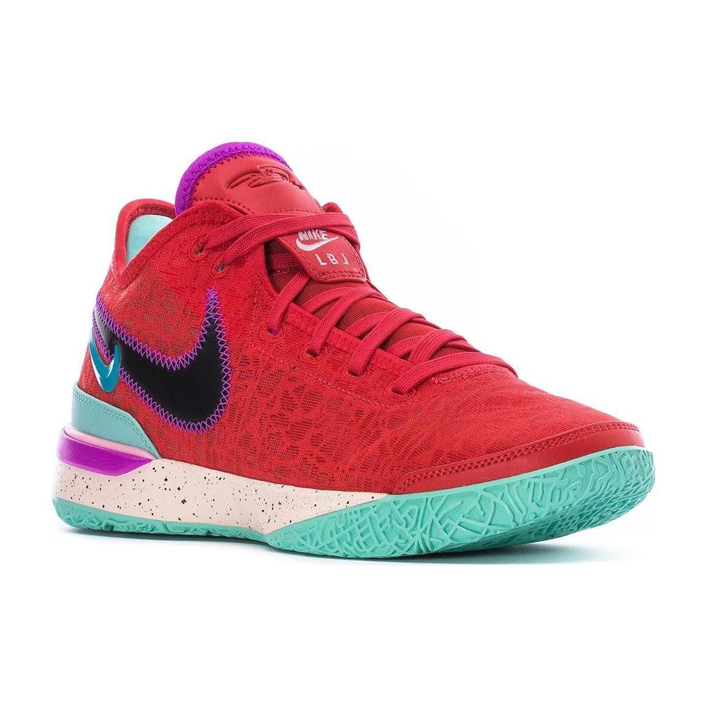 Nike Zoom LeBron NXXT Gen Track Red Men Sneakers Black Teal-Nebula Emerald-Rise DR8784-600
