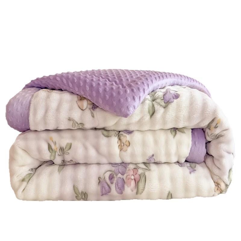 Brangdy Alice Thick Bean Velvet Double Winter Quilt
