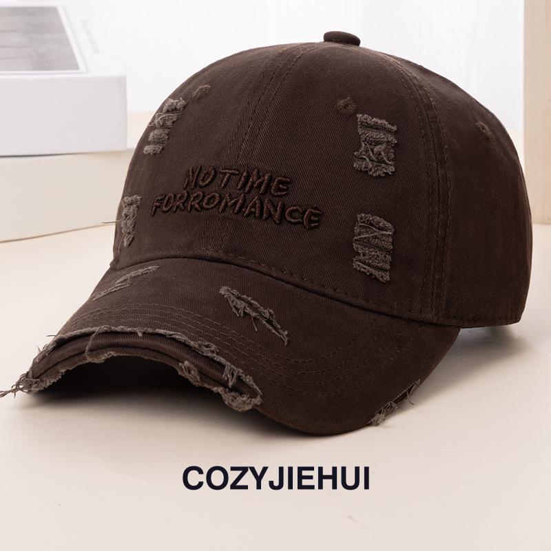 Washed Baseball Cap Embroidered Faith Cross Vintage Distressed Dad Hat Adjustable Unisex Outdoor Sun Protection