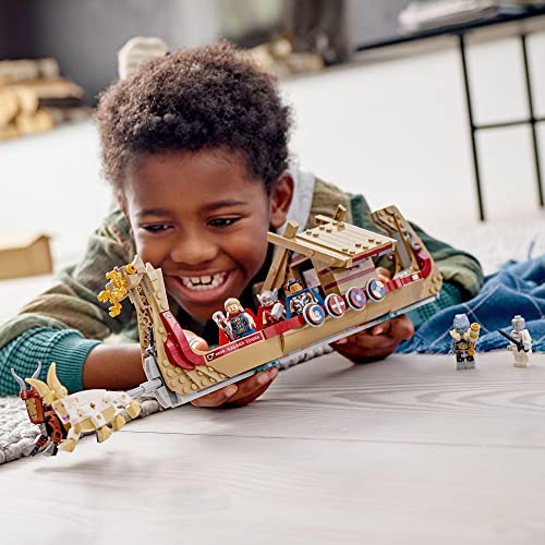 LEGO Super Heroes Thor's Viking Ship 76208 Toy Block Present Sentai Hero Superhero American Comics Boat Boys Ages 8 and Up