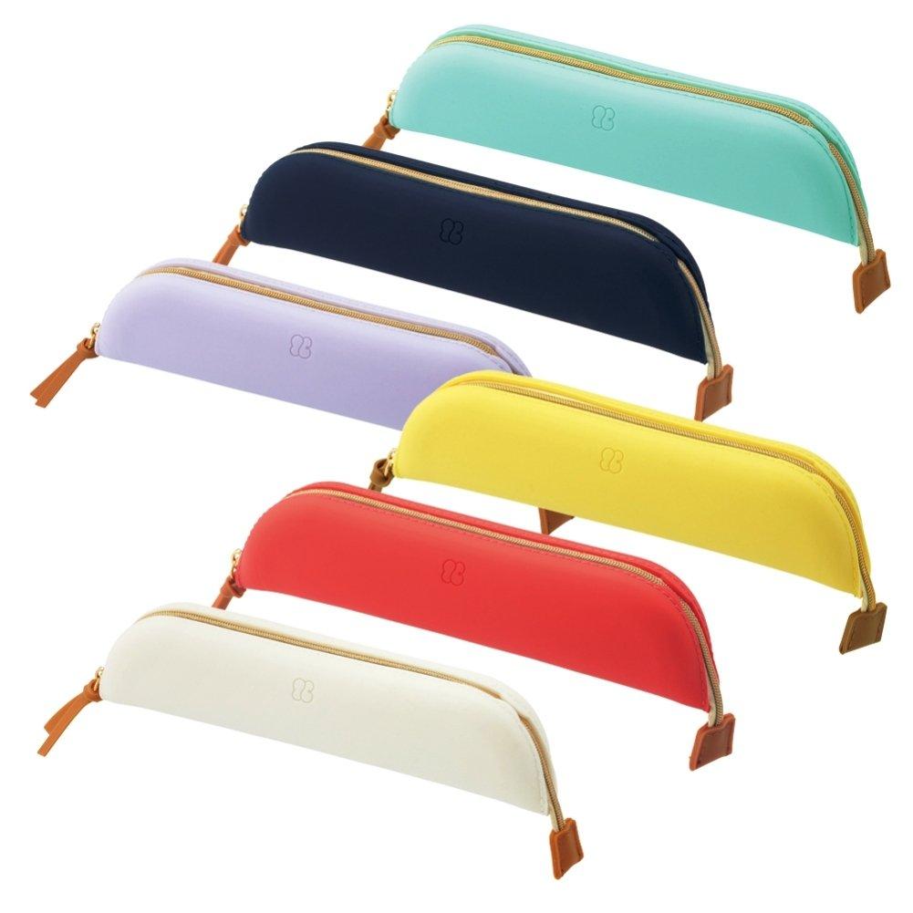 LIHIT LAB Bloomin Tray Pencil Lily Case, White, A7730-0